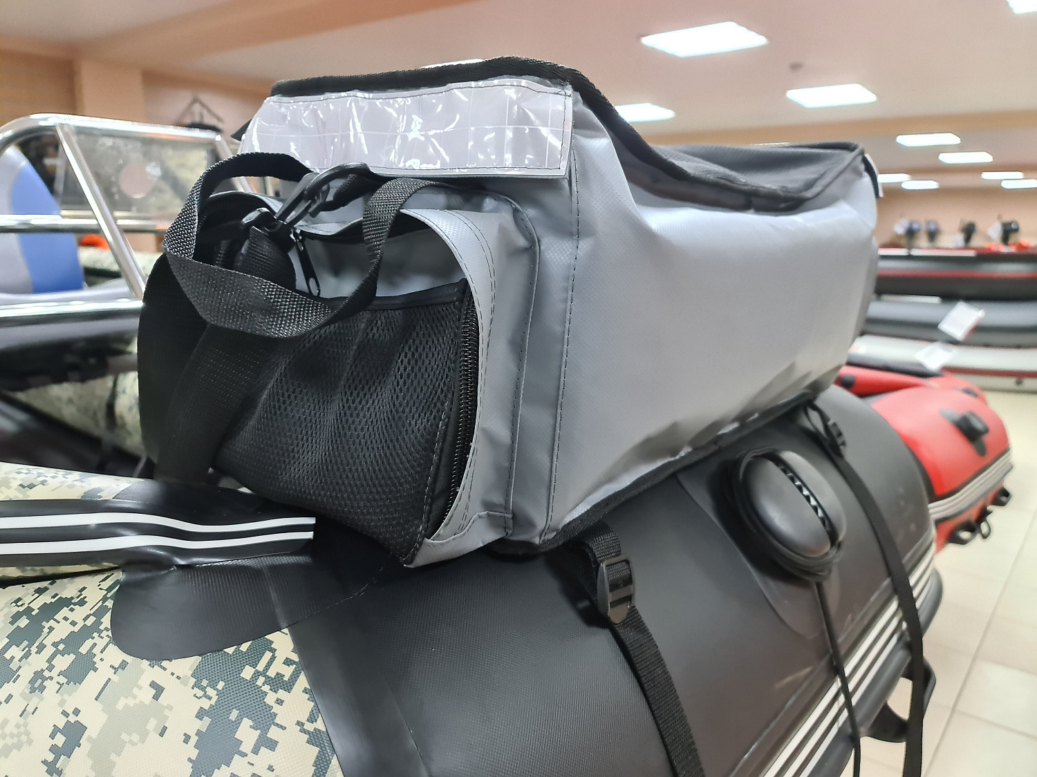 СУМКА ЛЮКС НА БАЛЛОН ДЛЯ ЛОДОК ПВХ 50Х25Х25 СМ в Каспийске