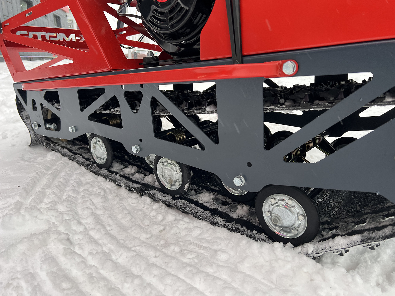 Мотобуксировщик EX-MOTO SNOWDOG S500 15л.с в Каспийске