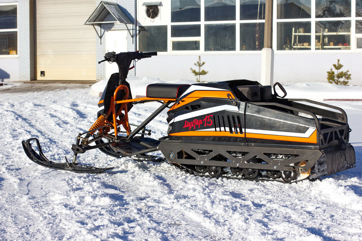 Мотобуксировщик IRBIS Мухтар 15 с лыжным модулем в комплекте в Каспийске