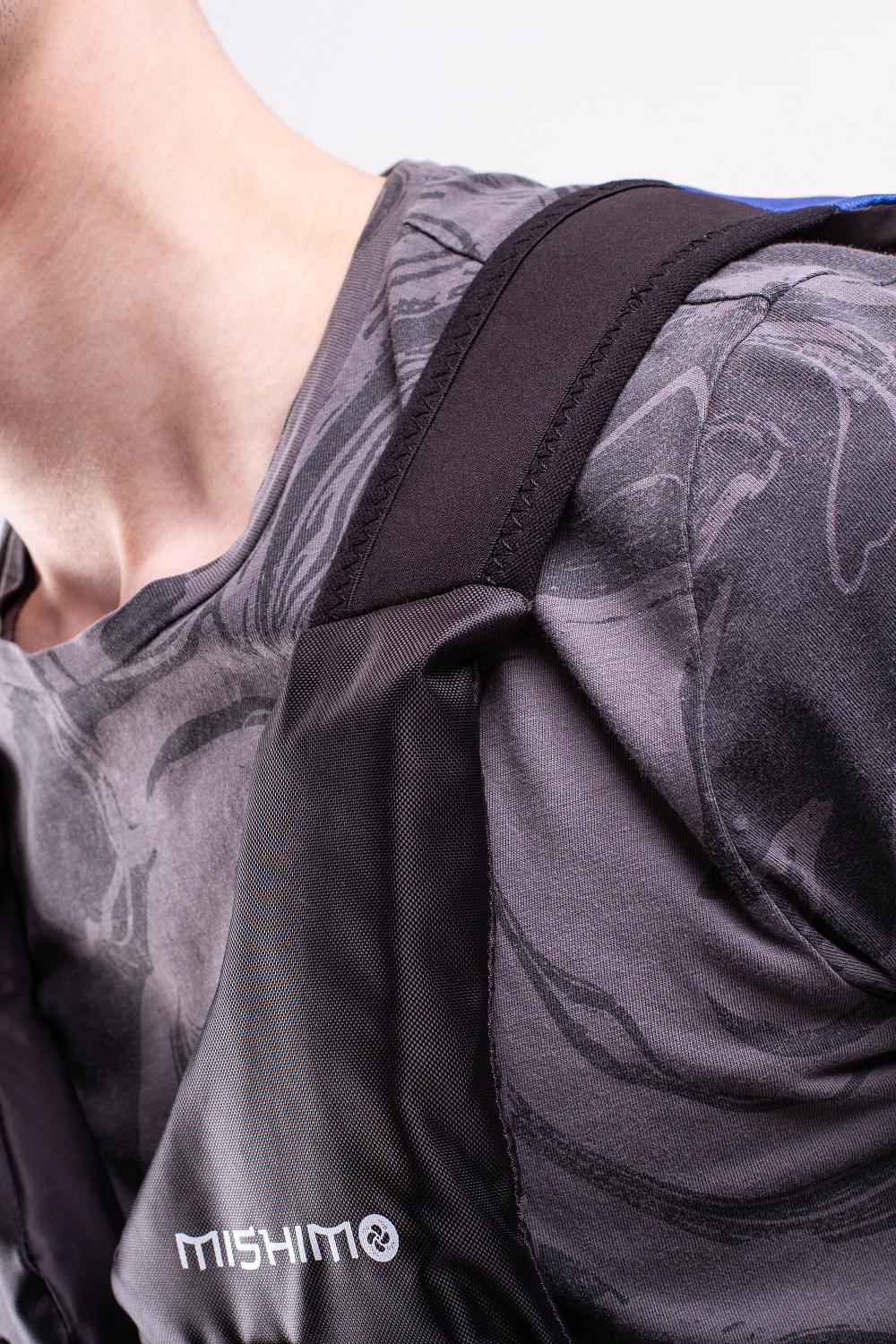 Жилет спасательный MISHIMO PRO Премиум качества Черно-синий в Каспийске