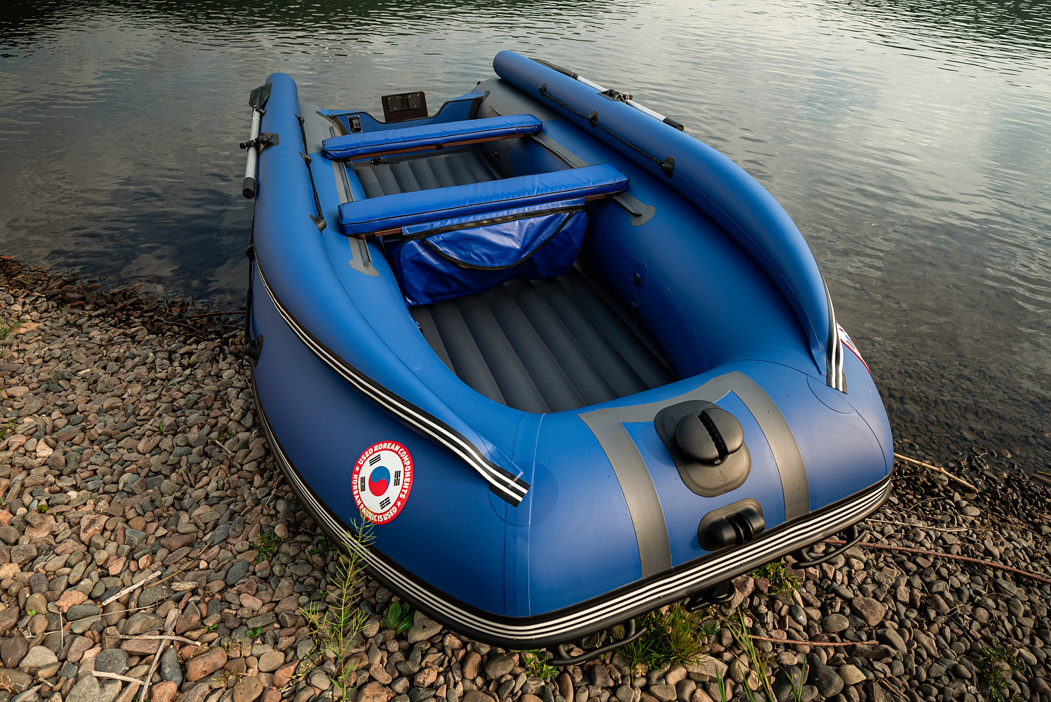 Лодка MISHIMO RIVER FJET PRO 400 под водомет в Каспийске